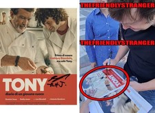 Matt Johnson signed "TONY" 8x10 Photo EXCT PROOF d ANTHONY BOURDAIN Director COA