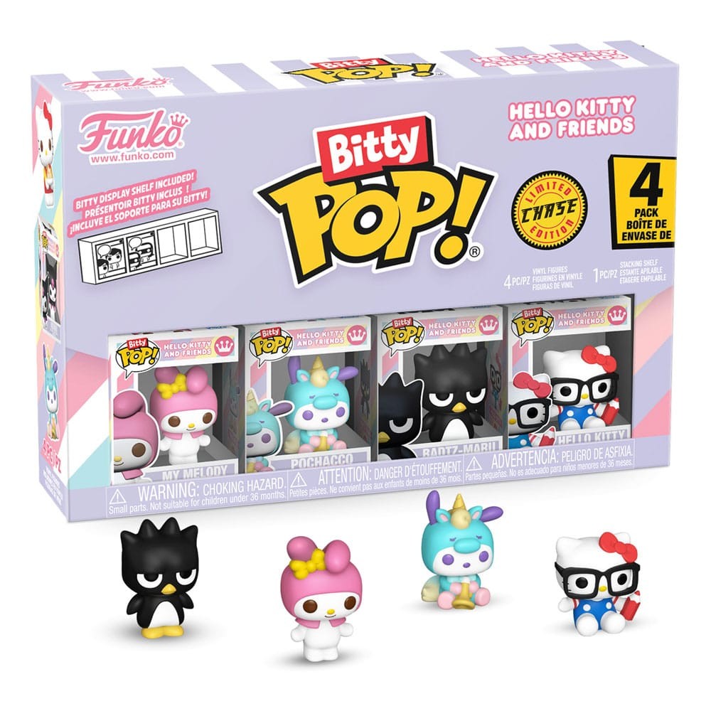 Funko Unisex Multicolore Figurine Bitty Hello Kitty And Friends My Melody (X4) - Image 5
