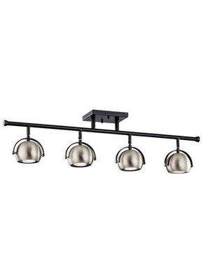 42589BK Kichler Lighting Solstice 4 Light 32'' Fixed Rail Linear Ceiling Fixture