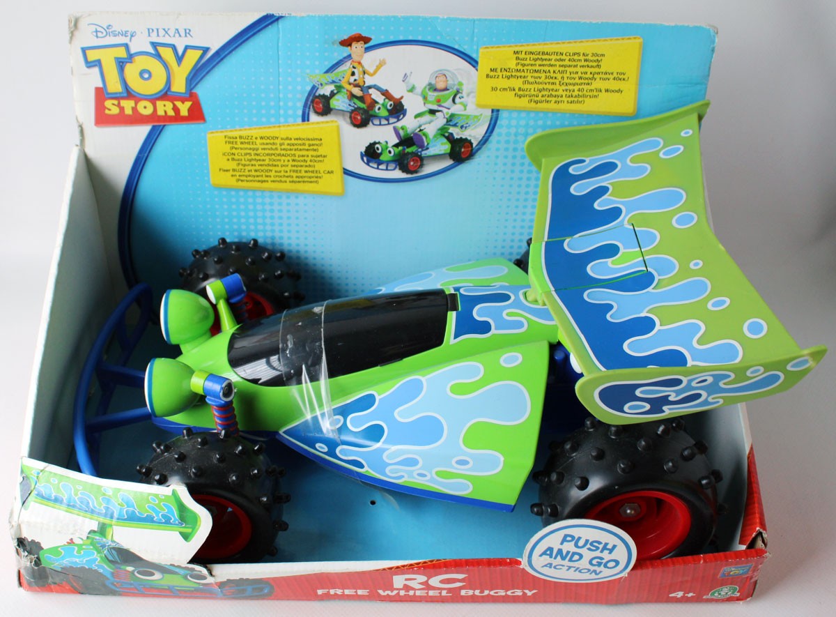 Toy Story RC Free Wheel Buggy Push & Go Action Pixar Collecting