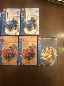 7 Unopened Lego  Racers 8358 (4), 8359(2) And 8360 2003