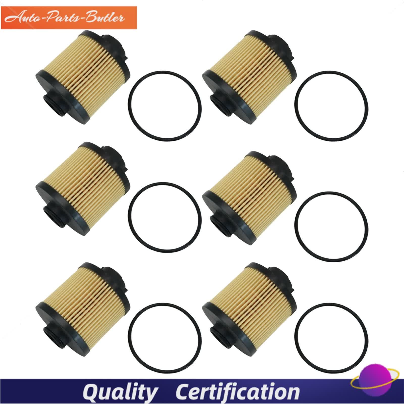 6X Oil Filter Fits 2004-2008 Lamborghini Gallardo 07L115561C USA