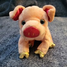 Ty Chinese Zodiac Beanie Babies Pig Plush Animal 2000 No Tag