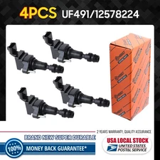 4Pcs Brand-New Ignition Coil UF491 OEM Replace For Chevy Pontiac Saturn 12578224