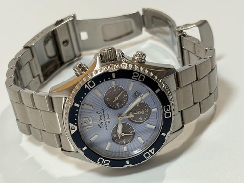 Orologio Uomo Orient Mako 75° Anniversario Modello RN-TX0210L Solare - Foto 10 di 12