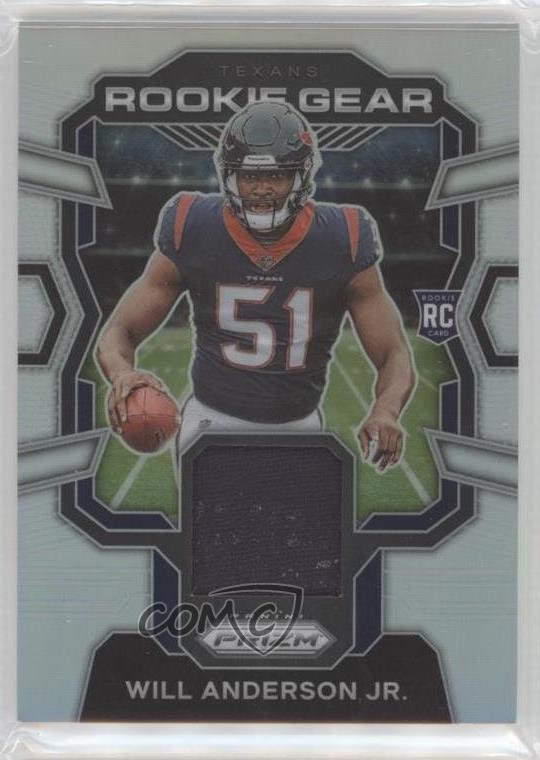 2023 Panini Prizm Rookie Gear Will Anderson Jr #RG-WA RC