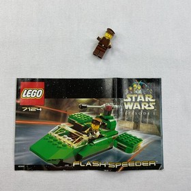 LEGO Star Wars Mini Figure Naboo Y2K Flash Speeder  7124 Instructions