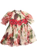 DOLCE & GABBANA PINK BABY GIRLS DRESS 12-18 MONTHS