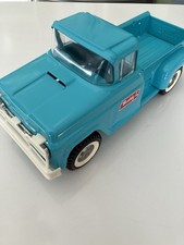 Vintage 1960” Teal Buddy L Pressed Steel Pickup Truck