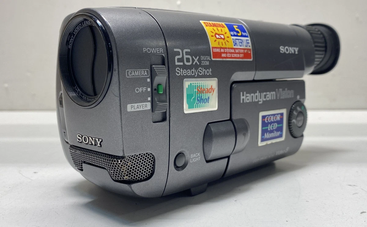 ＳＯＮＹdigihi-vision Sony Handycam Vision Video 8 10-19x Camcorders for sale | eBay