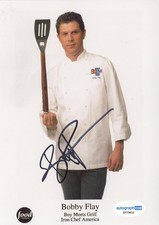 Bobby Flay "Boy Meets Grill" Chef AUTOGRAPH Signed Autographed 5x7 Photo ACOA