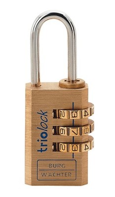 Zahlenvorhangschloss Combi Lock 80 Schlosskörper-B.40mm MS BURG-WÄCHTER