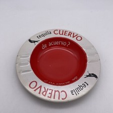 Mexican vintage tin tip tray ashtray Tequila Jose Cuervo Pop Art 1960s