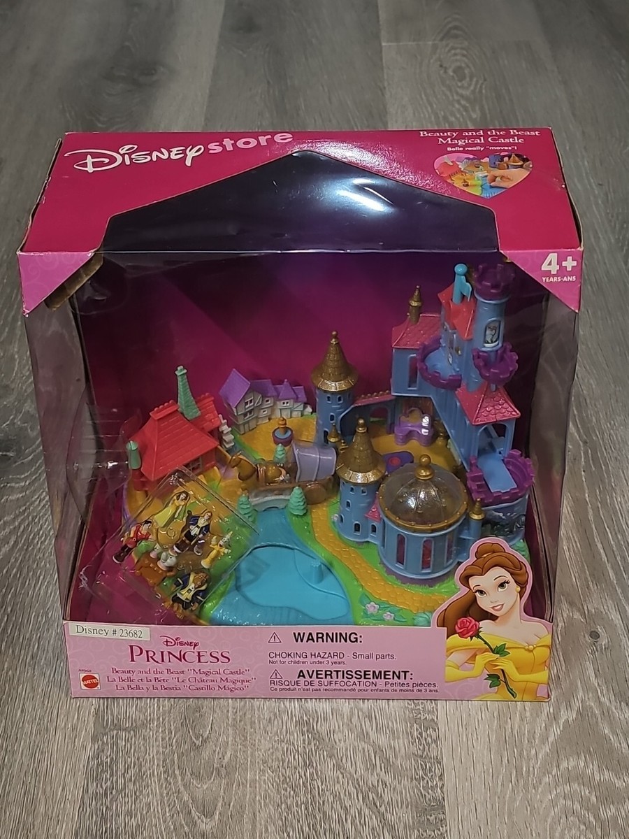 Beauty And The Beast Magical Castle NRFB Polly Pocket Style Very