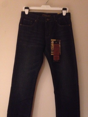 NWT MENS PLUGG JEANS CO VINTAGE DIRTY RINSE WASH JEANS W30 L30 SLIM STRAIGHT