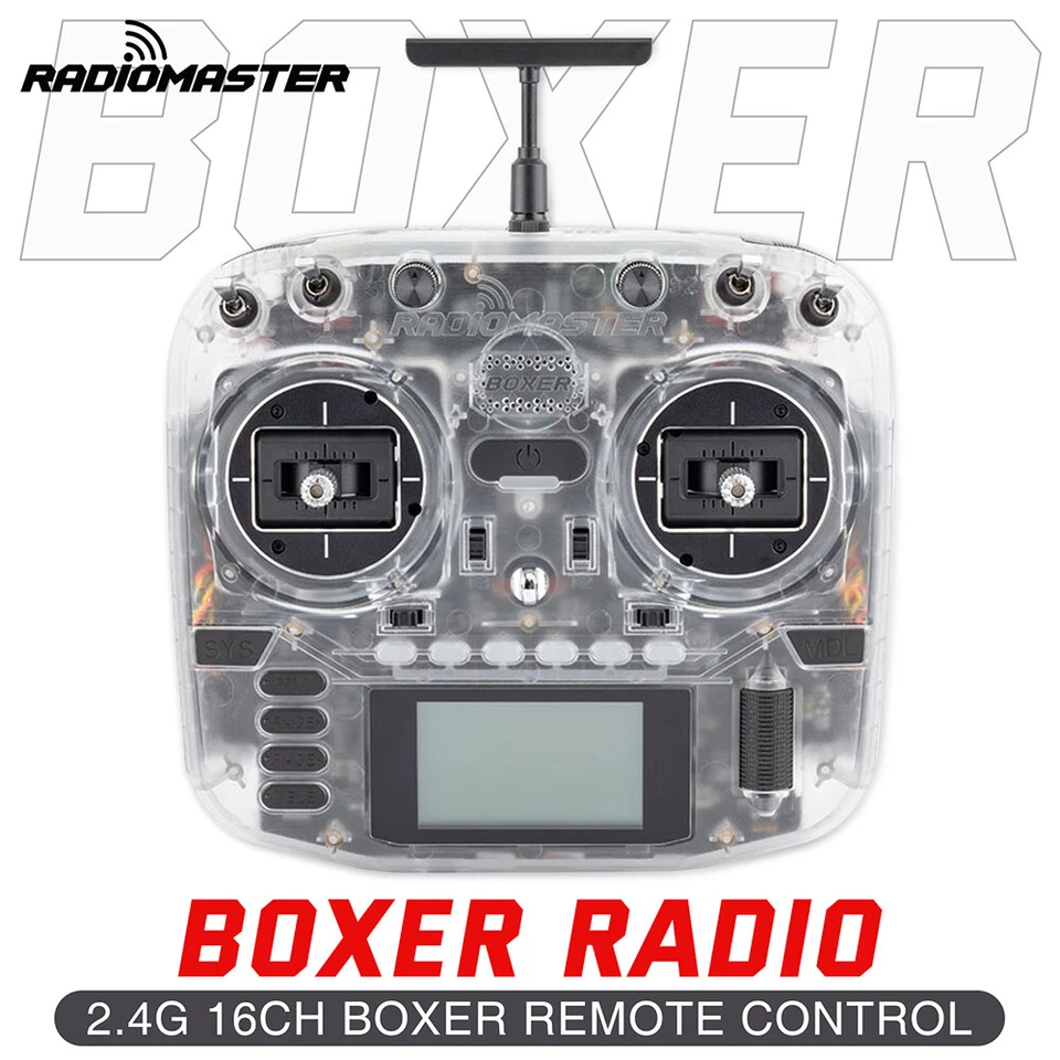 RadioMaster Boxer Transmitter 2.4G 16CH ELRS 4.0 Hall Gimbals Remote Control - Image 4 of 4