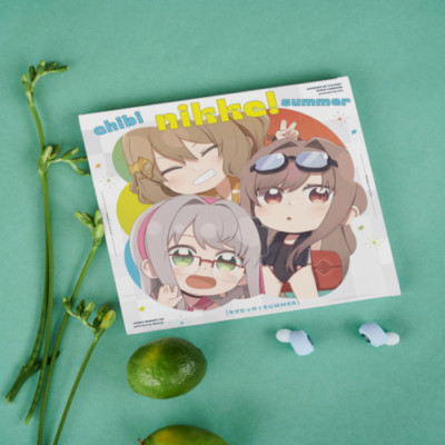 Chibi Nikke Summer Goddess of Victory Nikke Art Book Tota multi＠ 20P Doujinshi