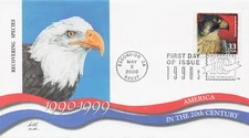 US 3191g FDC Recovering Species Celebrate the Century 1990s Fleetwood