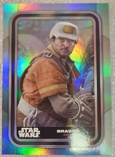 #35 BRASSO/JOPLIN SIBTAIN 2023 Topps Star Wars RAINBOW FOIL ANDOR