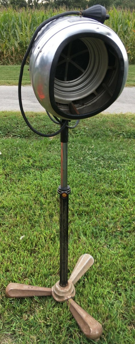 Fischer Newmatic Floor Standing Salon Hair Dryer vintage model A