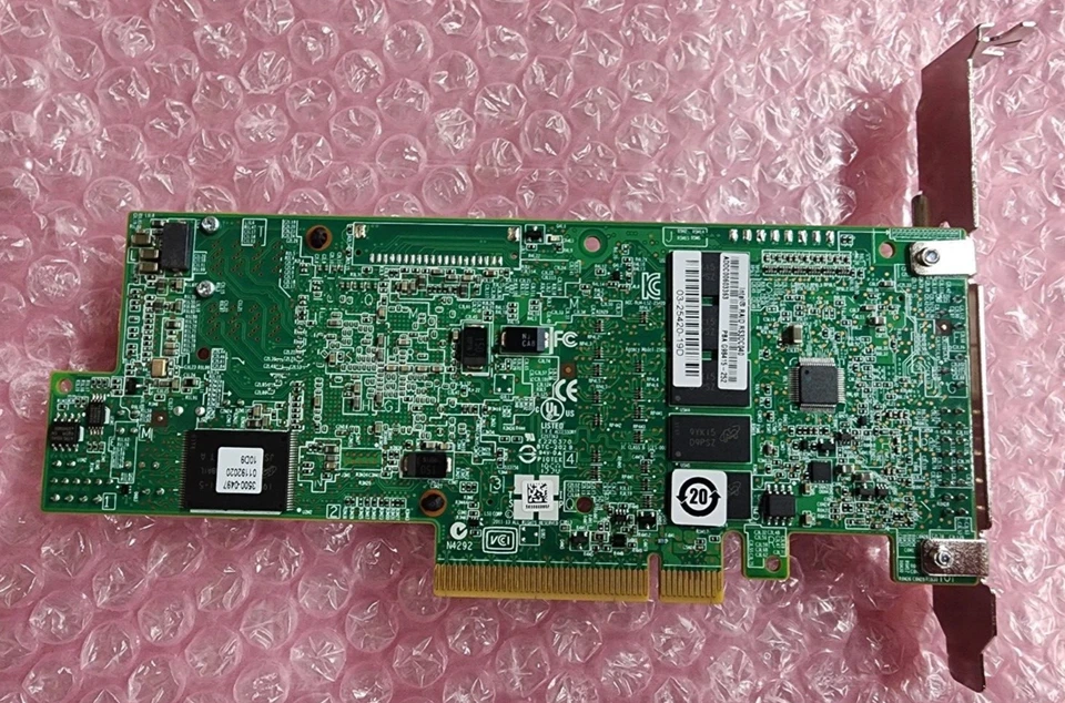 Intel RS3DC040 PCI-E x8 4-ports 12Gb SAS SATA Intelligent RAID Controller Card - Image 4 of 4