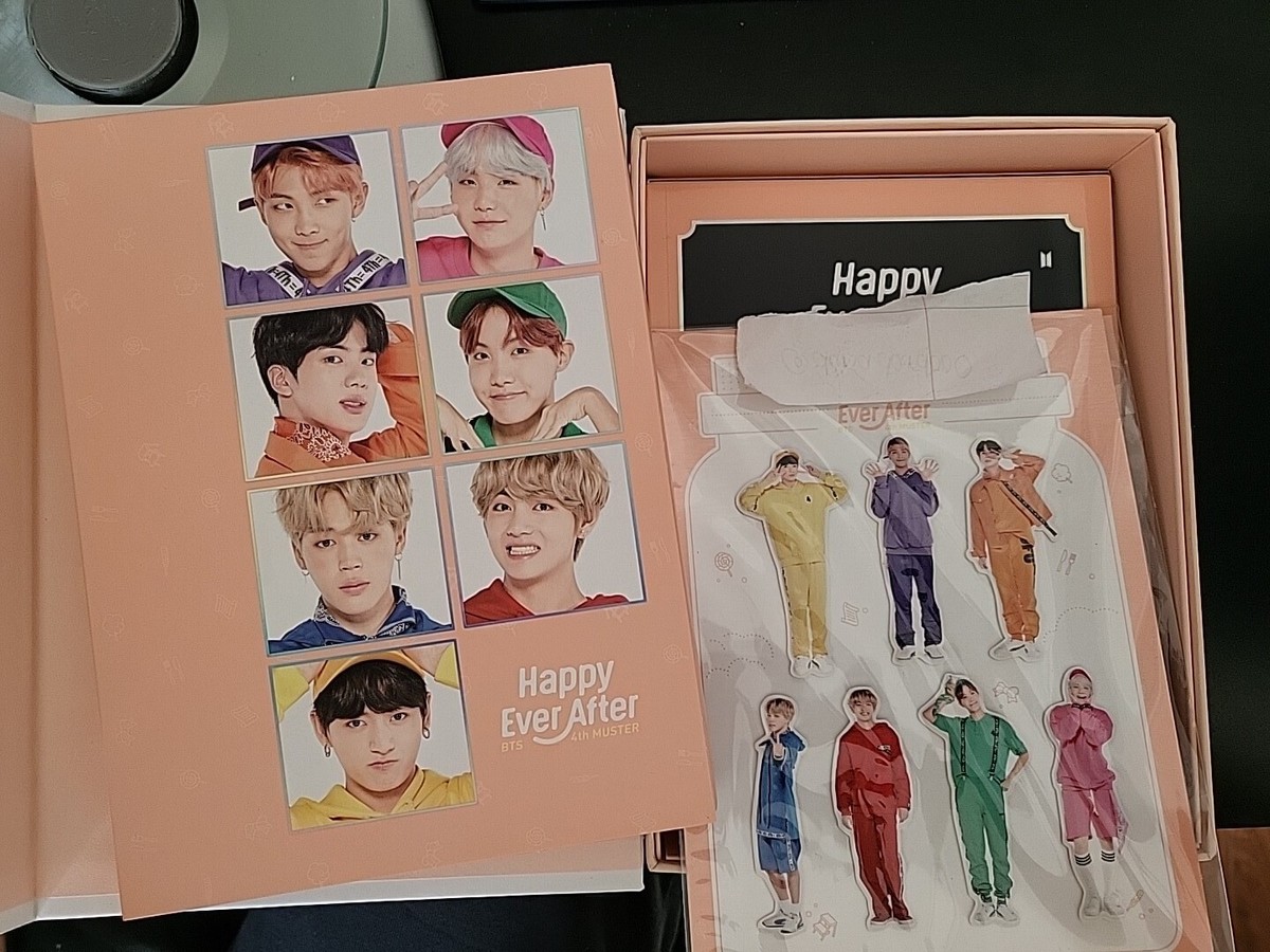 BTS 4TH MUSTER Happy Ever After Blueray | eBay