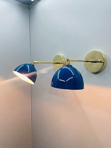 Pair Modern Italian Sconce Diabolo Lamps Fixture Light Sconces Uniqueness Gift - Picture 8 of 9