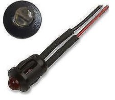 Red Or Blue LED Flashing Dummy Alarm Warning Security Light Dashboard Deterrent