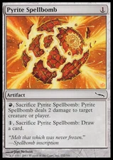 Magic the Gathering MTG Pyrite Spellbomb (232) Mirrodin   LP