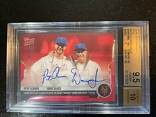 Pete Alonso / DAVE JAUSS - 2021 MLB TOPPS NOW® Card 507B - /10 BGS 9.5 POP 1 