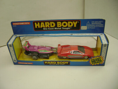 TOOTSIETOY HARD BODY LAMBORGHINI COUNTACH WITH SPEED BOAT & TRAILER NEW IN BOX