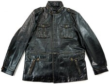 Giacca in pelle da motociclista SCHOTT Trialmaster 54 L-XL