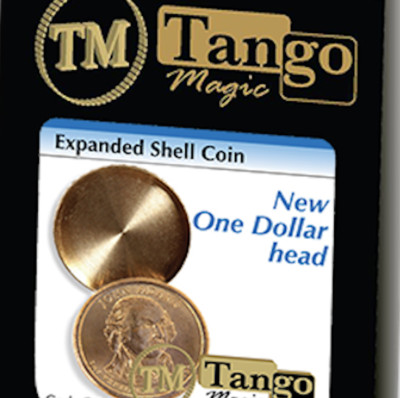Expanded Shell New One Dollar (Head) (D0122) by Tango Magic - Trick