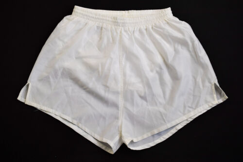 SK Sport Vintage Short kurze Hose Pant Vintage 80s 90s Nylon Glanz Shiny 8 L-XL  - Picture 1 of 8