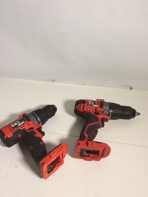 2X Bauer 1791C-B1 20V 1/2'' DRIL/DRIVER/ Battery NOT INCLUIDES