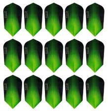 5 New Sets Harrows Sonic Slim Dart Flights Ships w/ Tracking - Green