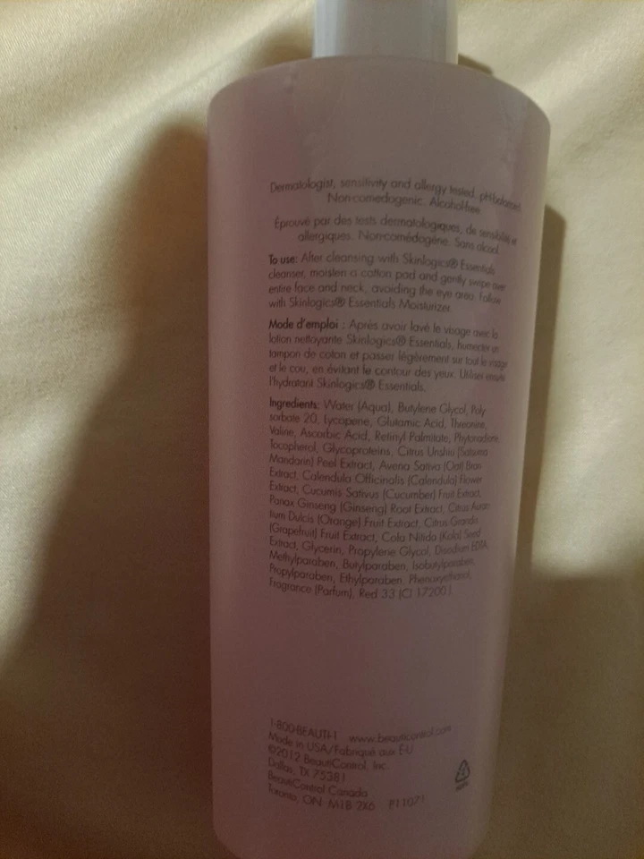 EXTREMADAMENTE RARO--Tónico BeautiControl Skinlogics Essentials 6,7 fl oz Foto 2 de 2