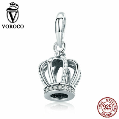 Ciondolo Con Ciondolo A Forma Di Corona Ciondolo In Argento - Foto 3