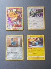 Pokèmon Lotto 4 CARTE RARE-holo - full art-vari set- Near Mint- italiano Dedenne