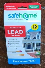 SAFE HOME Do -It-Yourself Lead 10pk Test Swabs #101623