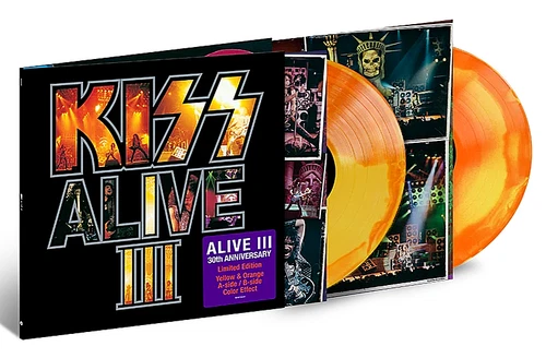 KISS- ALIVE III 30TH ANNIVERSARY LP COLORED VINYL LIMITED EDITION NEW & SEALED!