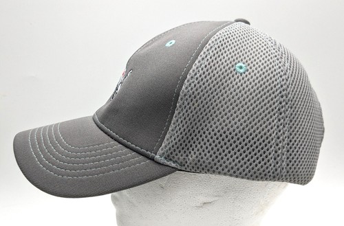 Florida Truckers Construction Mesh Hat Cap MASCHMEYER Adjustable Strap GRAY - Picture 2 of 5
