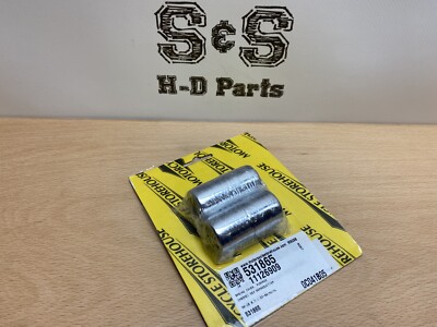 Motorcycle Storehouse Chrome Pushrod Spring CAP for Harley-Davidson 531865