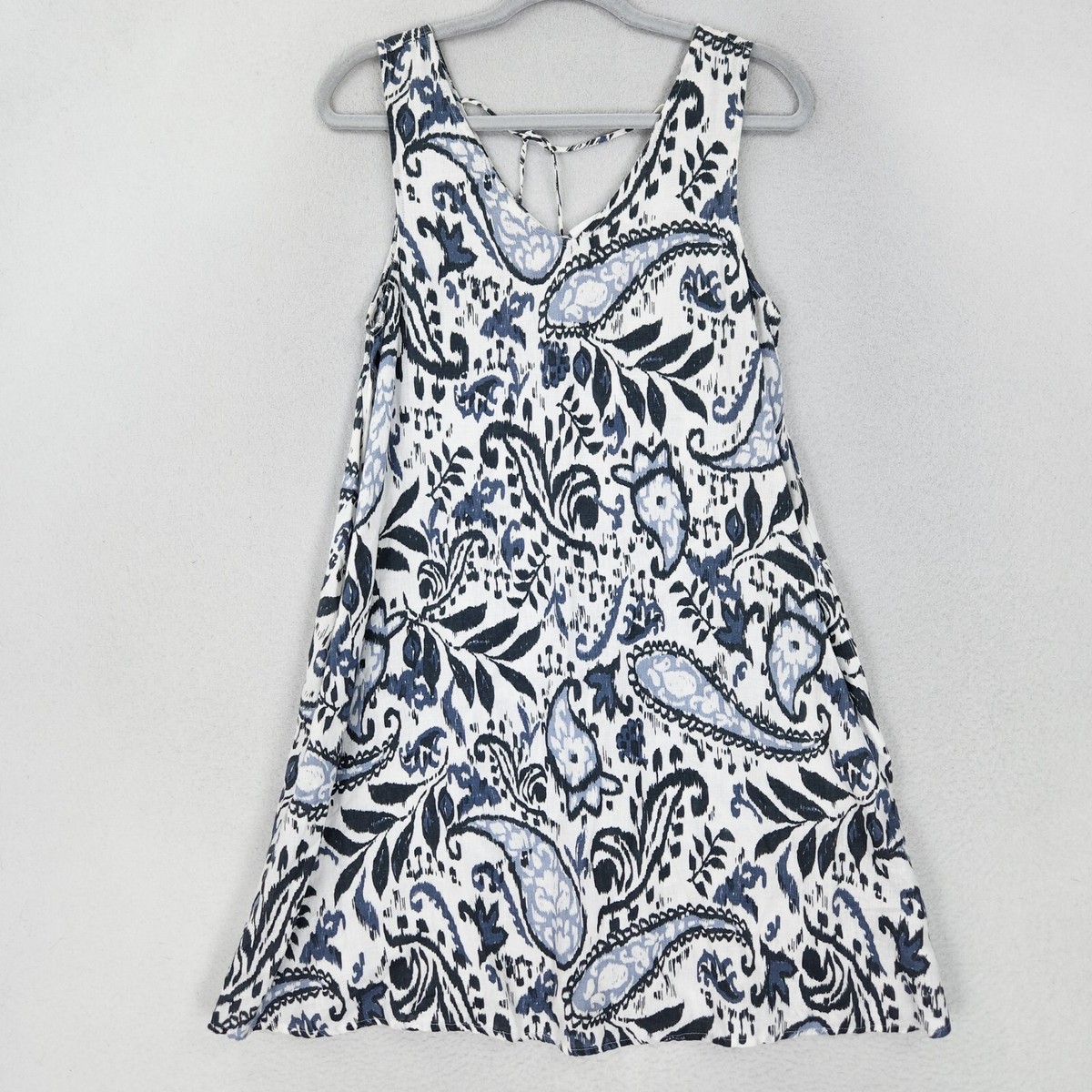 chinese dress ladies Lucky Brand Women's Collared Button Through Midi Dress, Blue Floral,  X-Small at Amazon Women's Clothing store