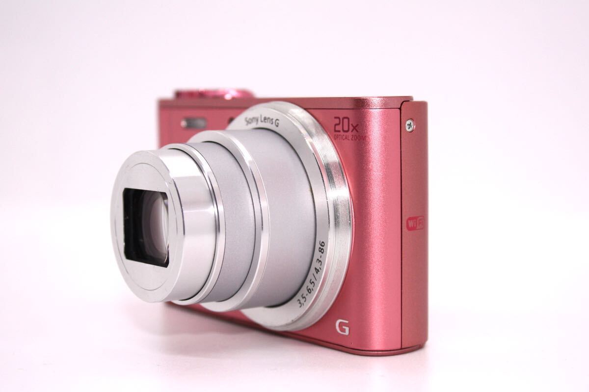 美品SONY Cyber-shot DSC-WX350 ピンク 美品】SONY ソニー デジタルカメラ Cyber-shot WX350 光学20倍