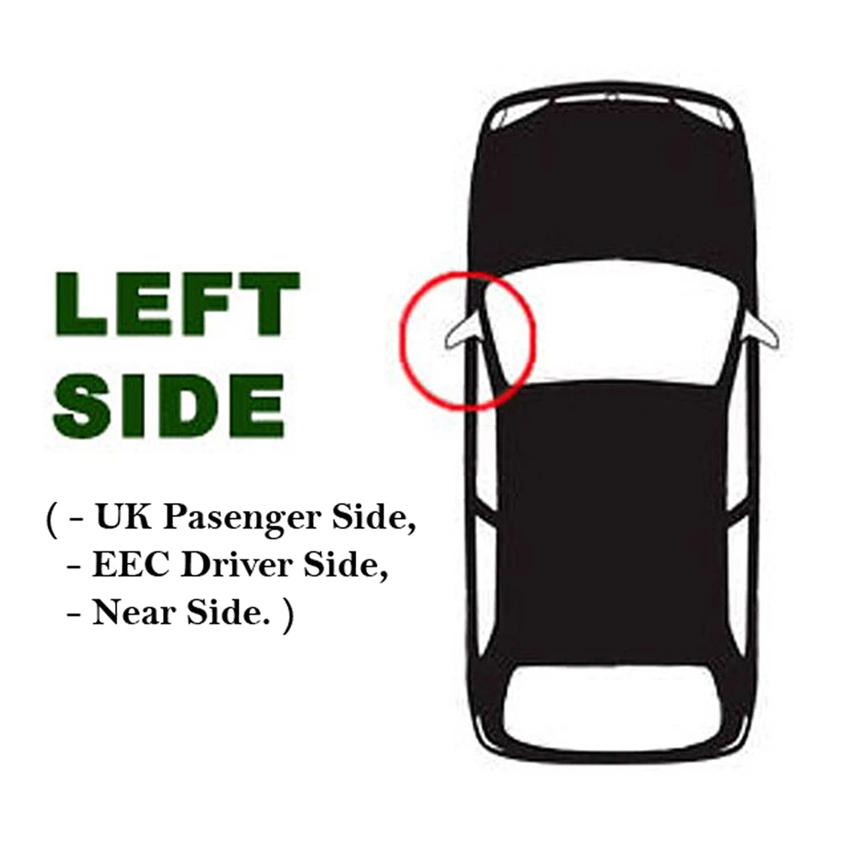 Cubierta de espejo de ala para Renault Koleos 2015 a 2020 lado izquierdo Foto 2 de 4