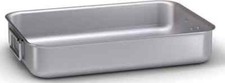 BALLARINI Teglia Forno Rostiera Alta Rettangolare in Alluminio 45x33 cm Argento