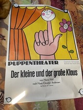 Antique Austrian Puppet Theatre Poster By HEINZ HALL