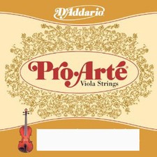 D' Addario Pro-Arte Viola String Set 14-15 " Medium