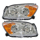 For 2009 2010 2011 2012 Toyota Rav4 Headlights Halogen Headlamps Right&Left Side (For: Toyota Rav4)